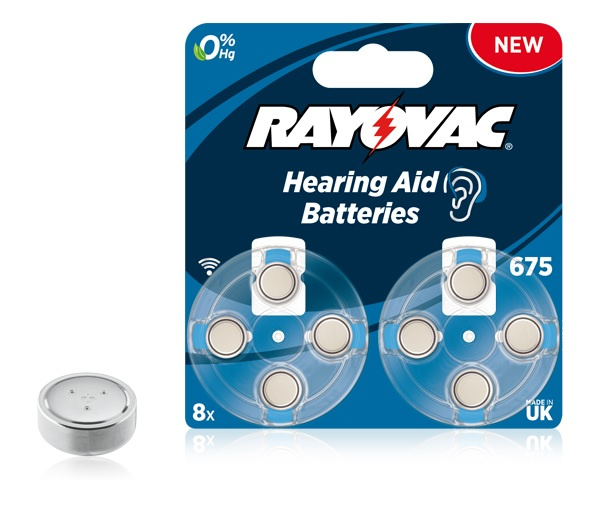 Rayovac Batteri H�rapparat V675 PR44